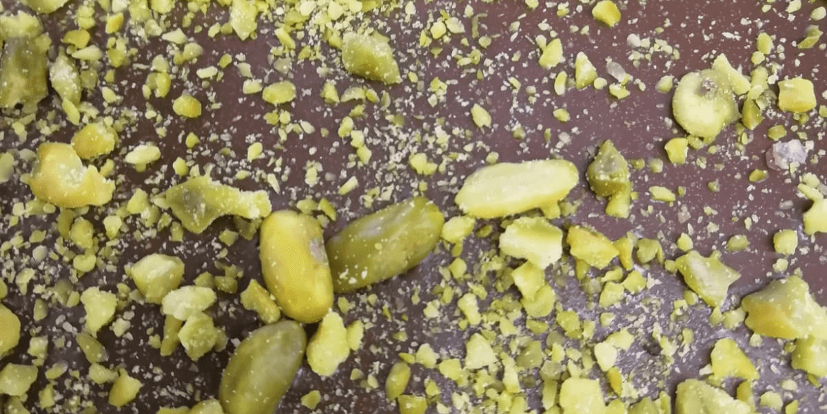 Creamy pistachio